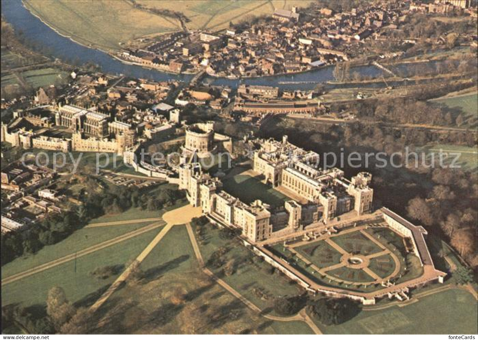 72235880 Windsor_Castle Aerial View - Other & Unclassified