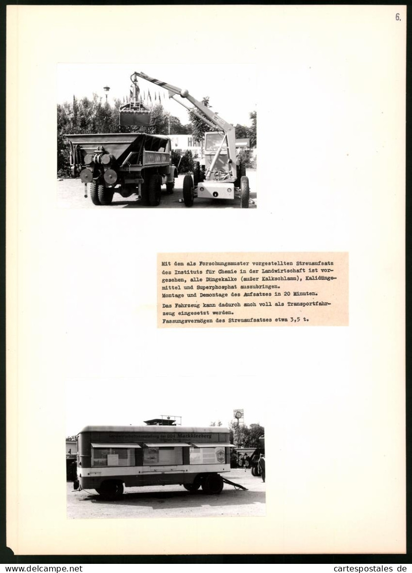 Fotoalbum / Fotomappe 35 Fotografien, AGRA-Gelände Markkleeberg, 11. & 12. Landwirtschaftsausstellung der DDR 1963-19 