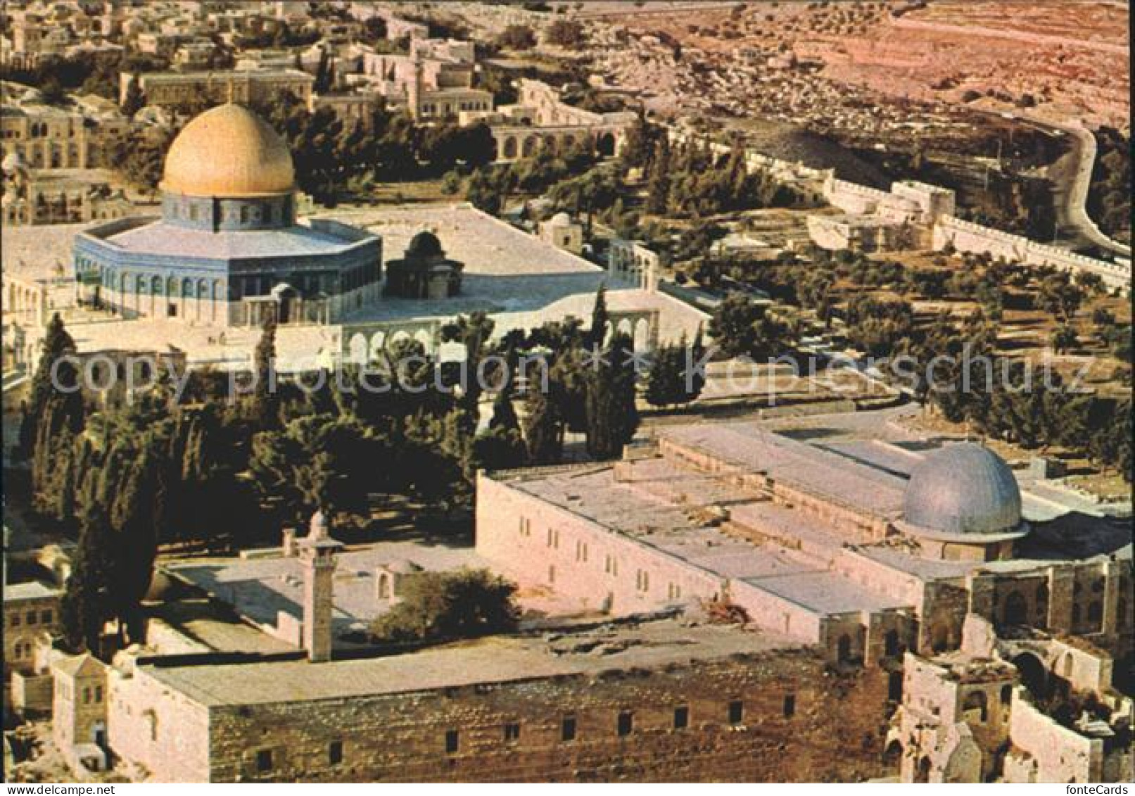 72232531 Jerusalem Yerushalayim Temple Fliegeraufnahme Israel - Israël