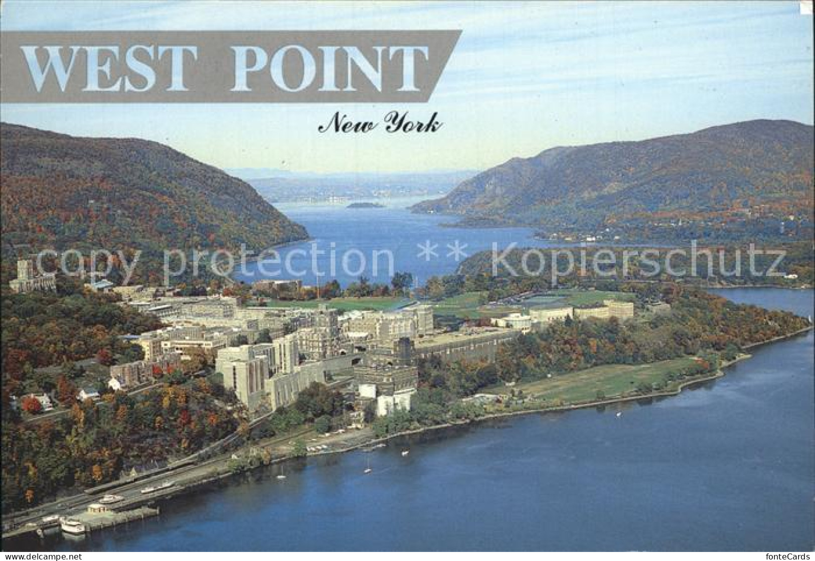 72231628 New_York_City West Point Fliegeraufnahme - Autres & Non Classés