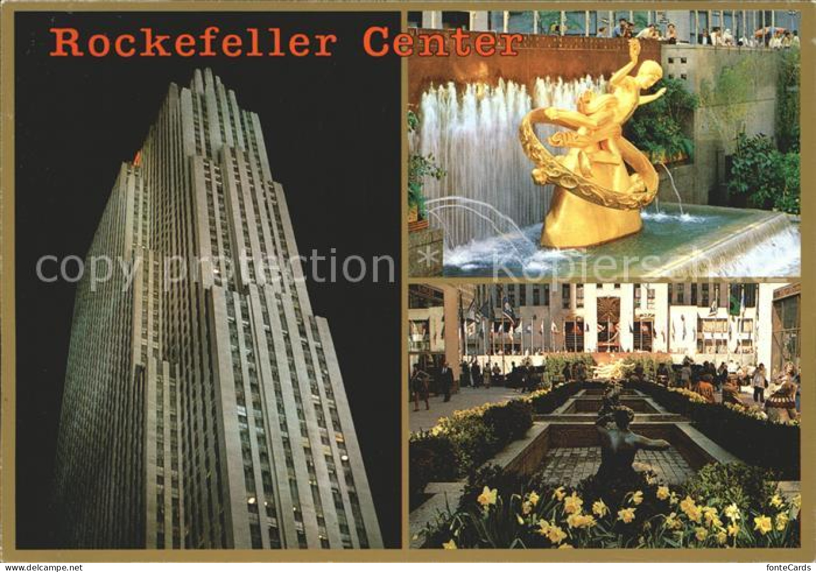 72231626 New_York_City Rockefeller Center - Autres & Non Classés