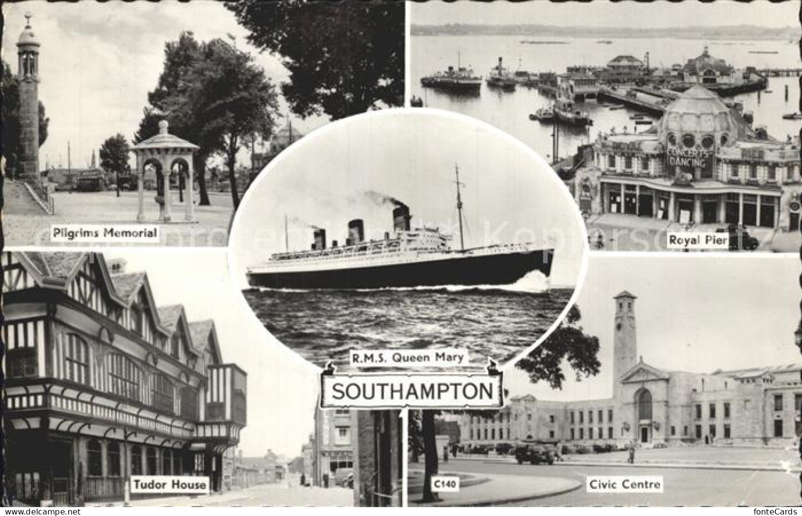 72230220 Southampton Royal Pier Civic Centre Tudor House Southampton - Other & Unclassified