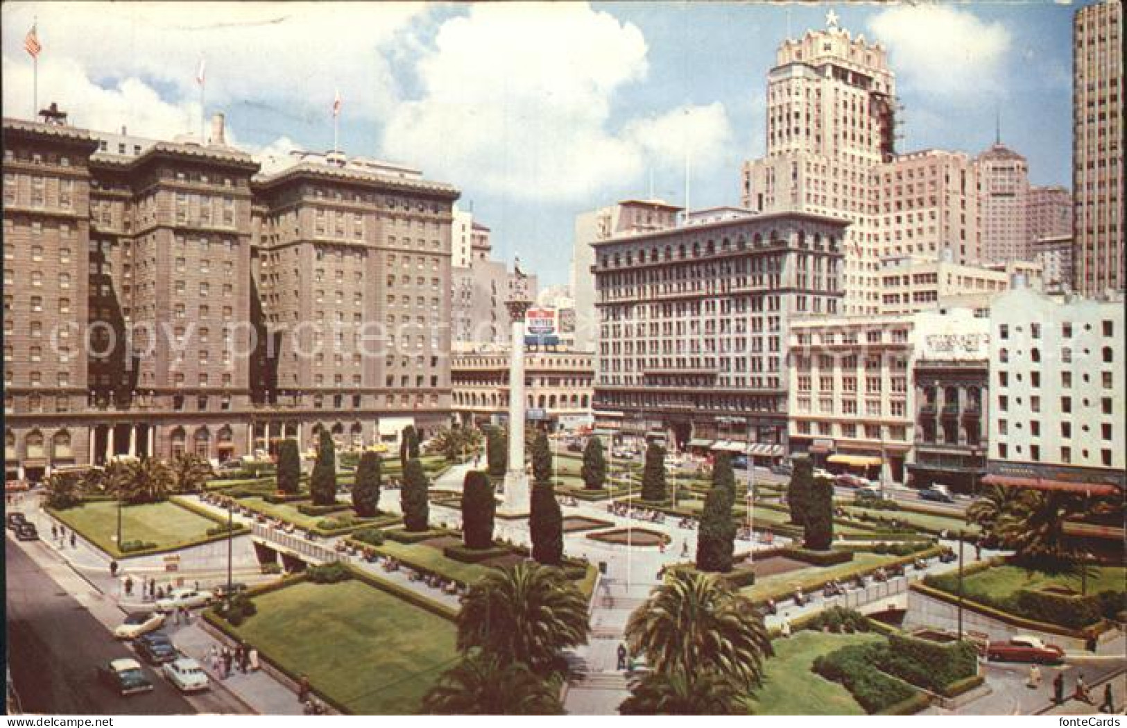 72228580 San_Francisco_California Union Square Hotel St Francis Park - Other & Unclassified