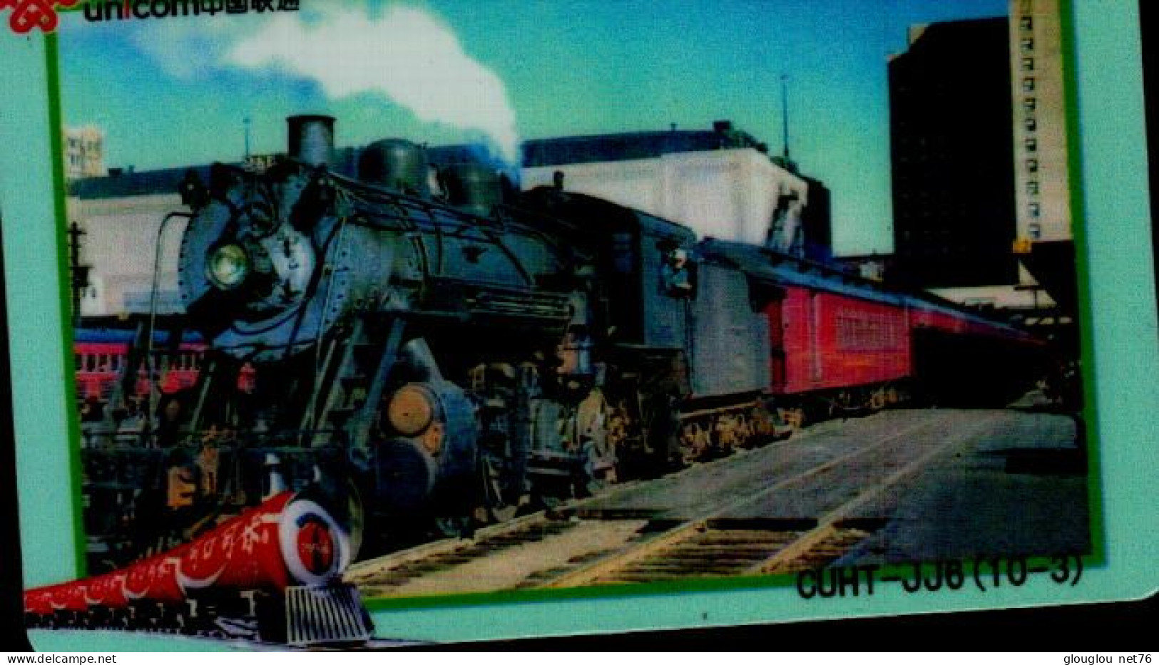 TELECARTE ETRANGERE AVEC  TRAIN - Eisenbahnen