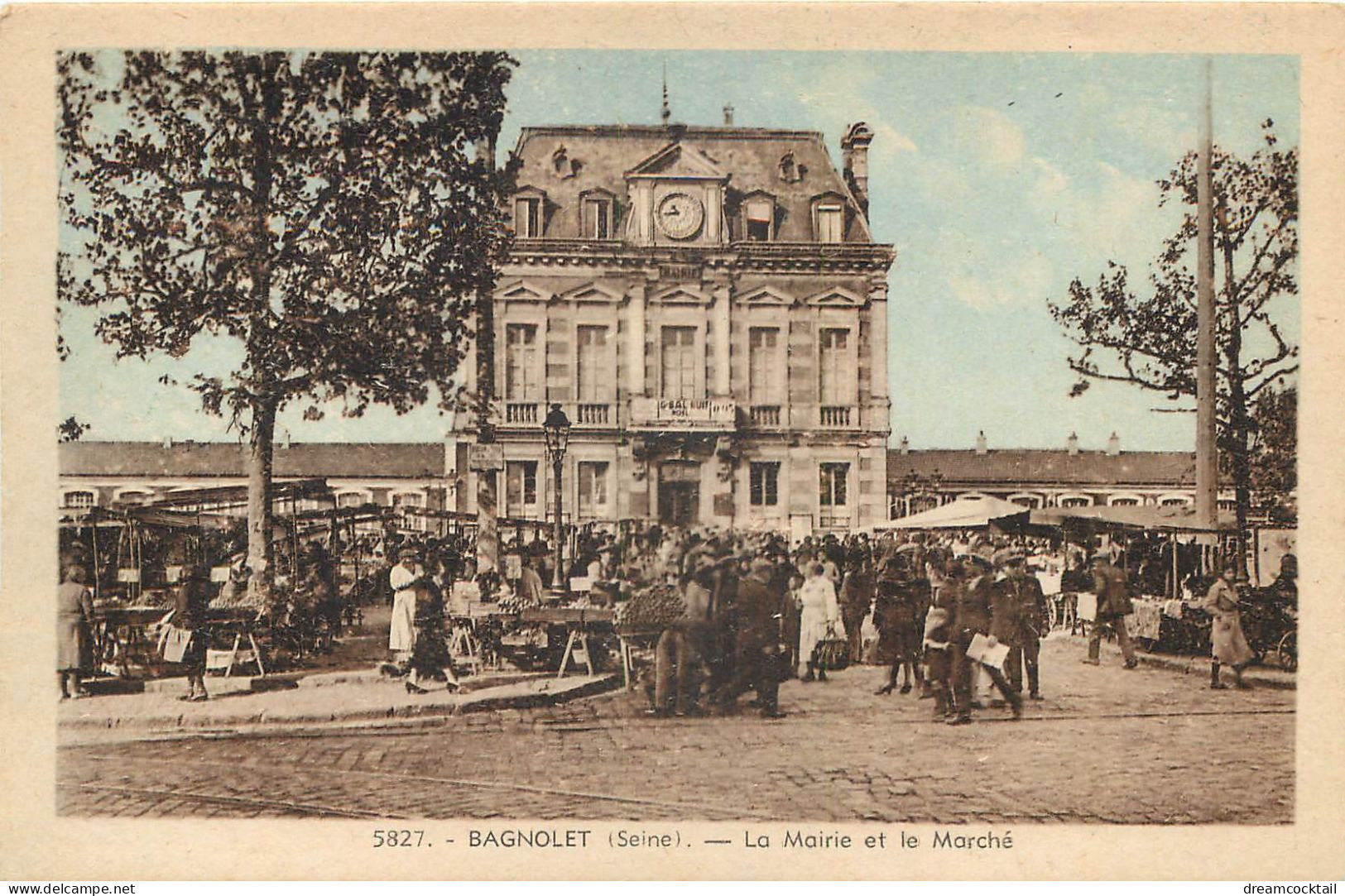93 BAGNOLET. Jour De Marché Place De La Mairie - Bagnolet