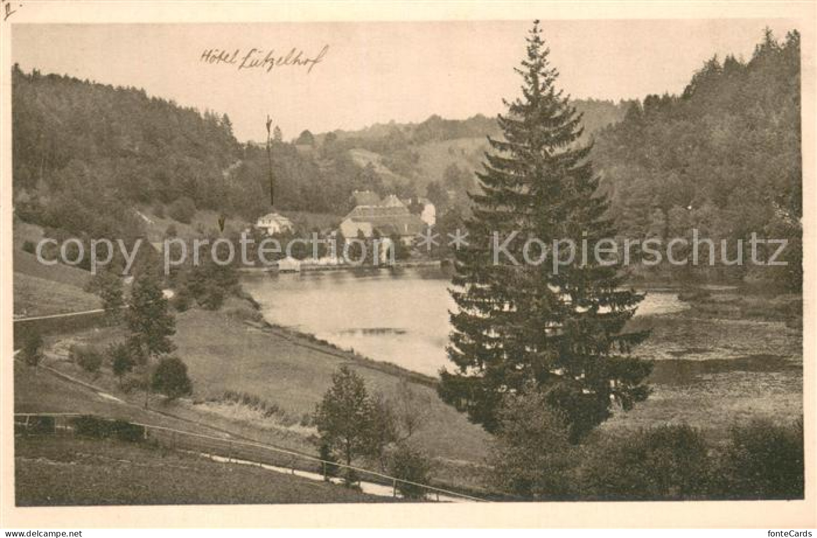 13738423 Porrentruy Kurhaus Luetzelhof Au Lac De Lucelle  Porrentruy - Autres & Non Classés