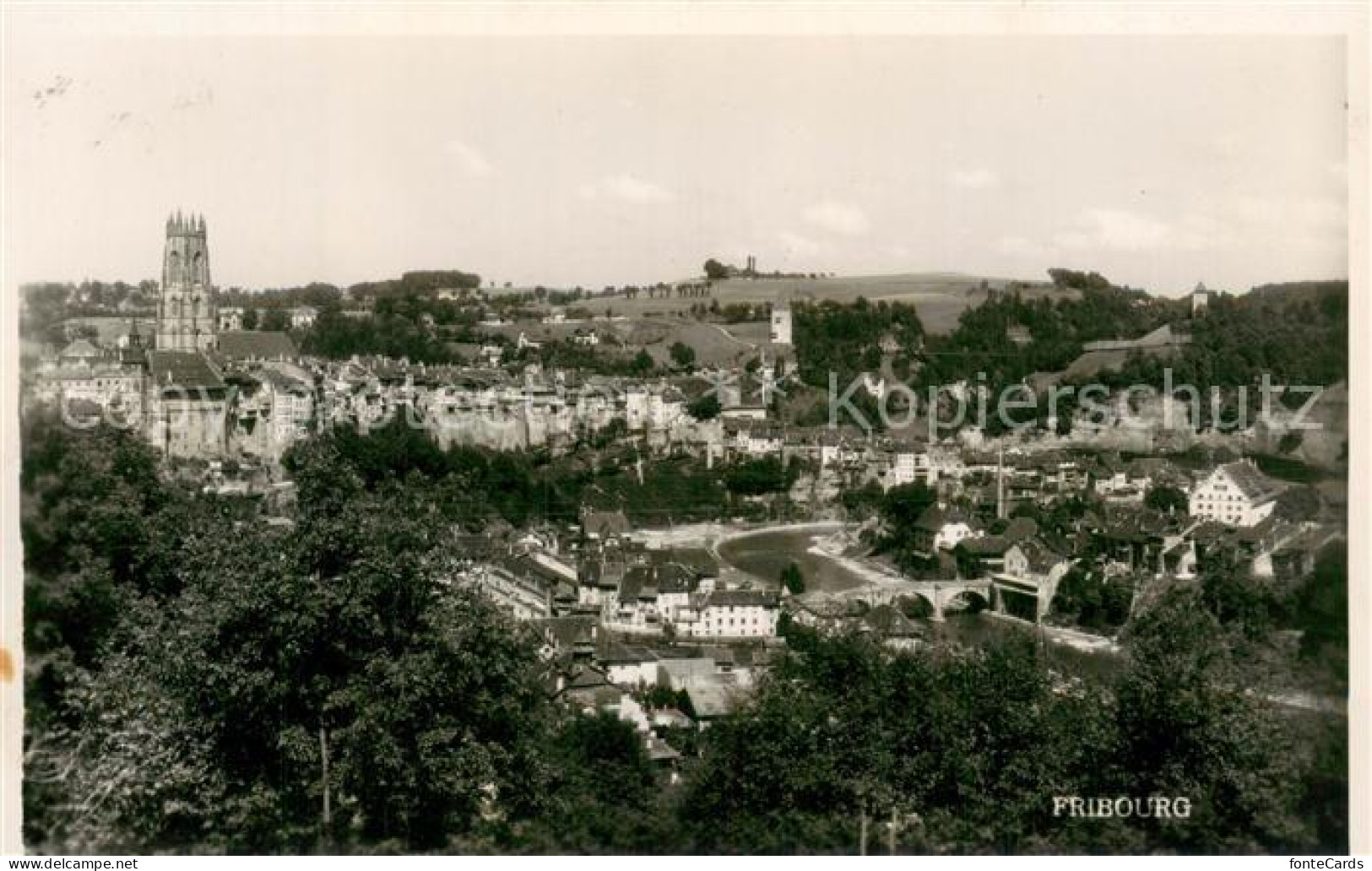 13738371 Fribourg FR Panorama Fribourg FR - Autres & Non Classés