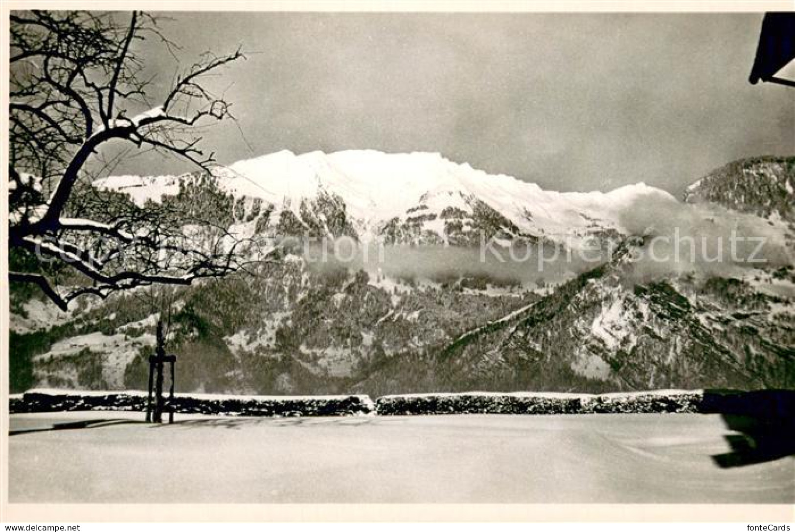 13738344 Filzbach GL Ferienheim Lihu Mit Blick Auf Den Schaeniserberg  - Autres & Non Classés