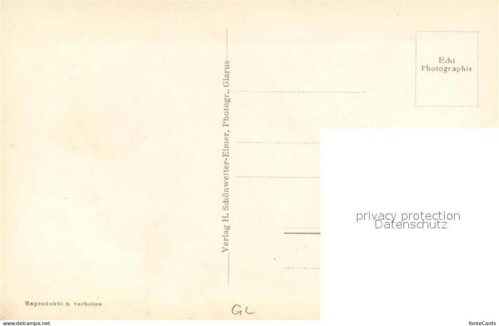 13738338 Braunwald GL Blick Von Rubschen Auf Toedikette  Braunwald GL - Other & Unclassified