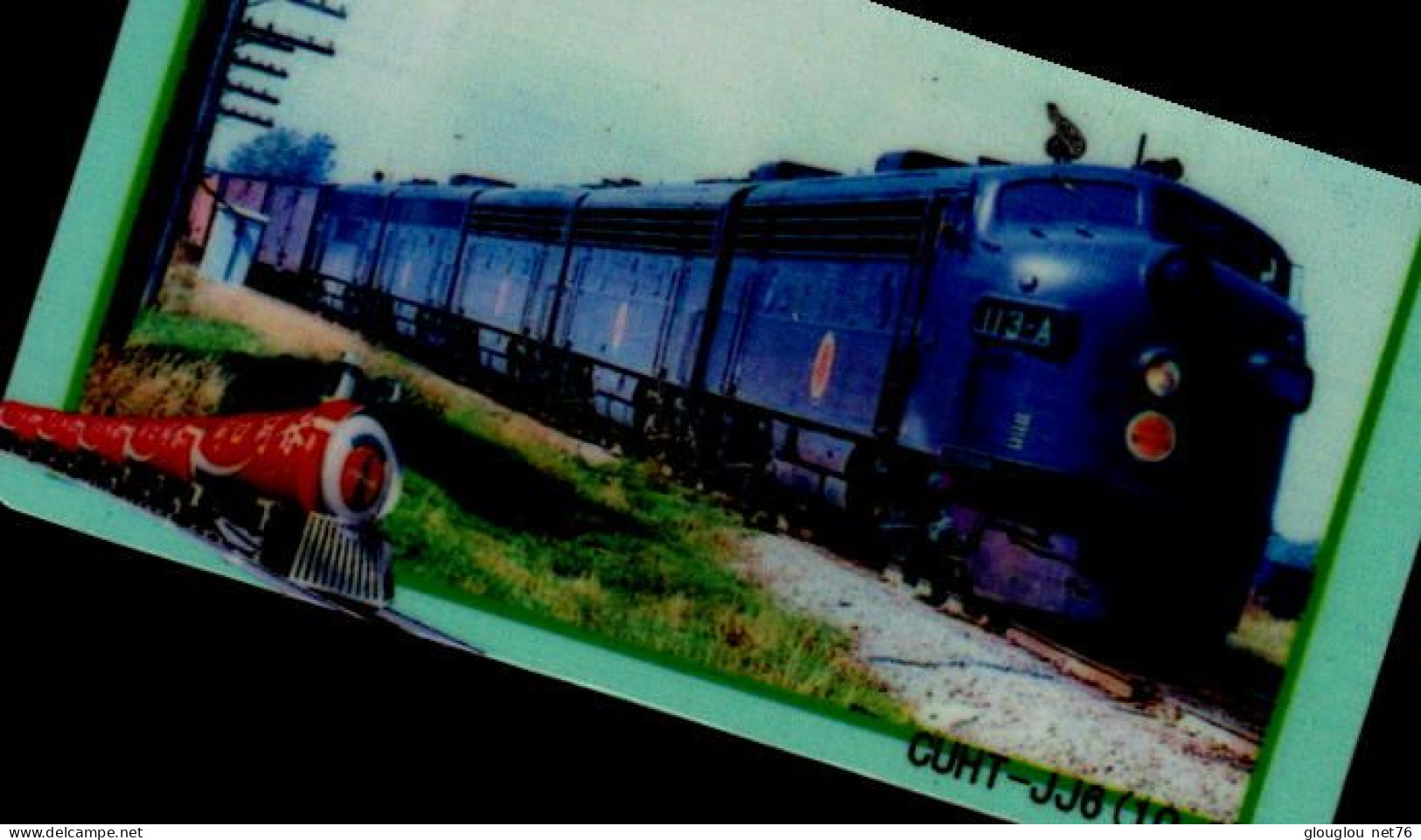 TELECARTE ETRANGERE AVEC  TRAIN - Eisenbahnen