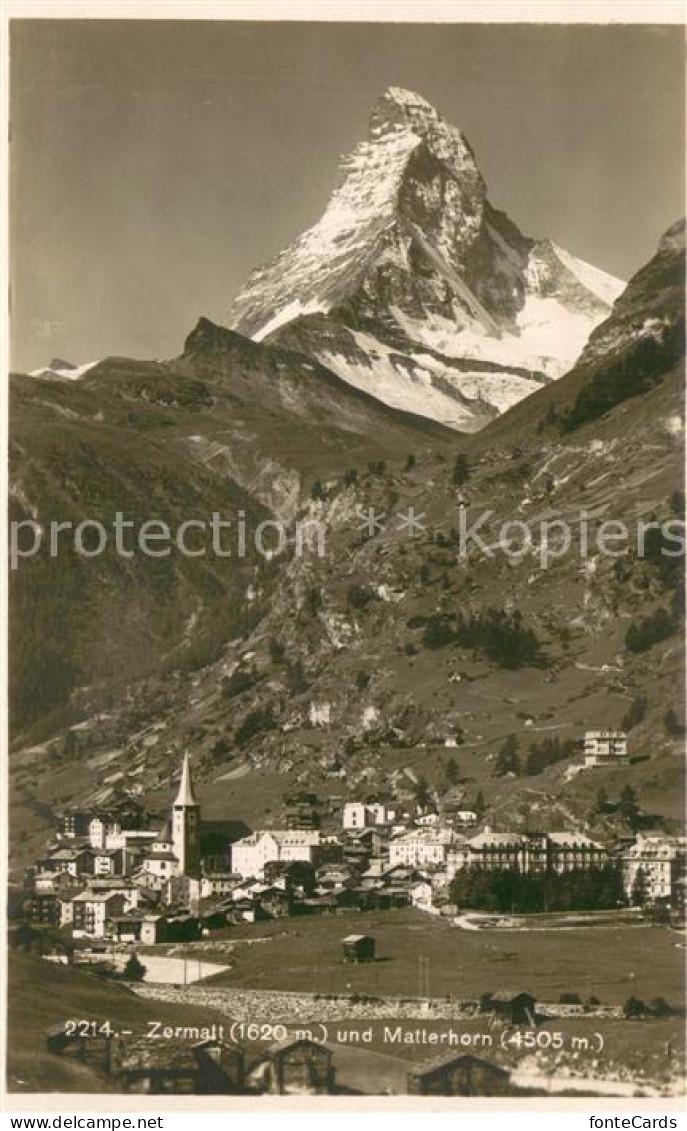 13738188 Zermatt VS Mit Matterhorn Zermatt VS - Other & Unclassified