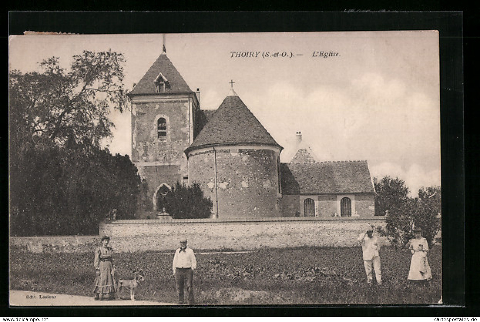 CPA Thoiry, L`Eglise  - Thoiry