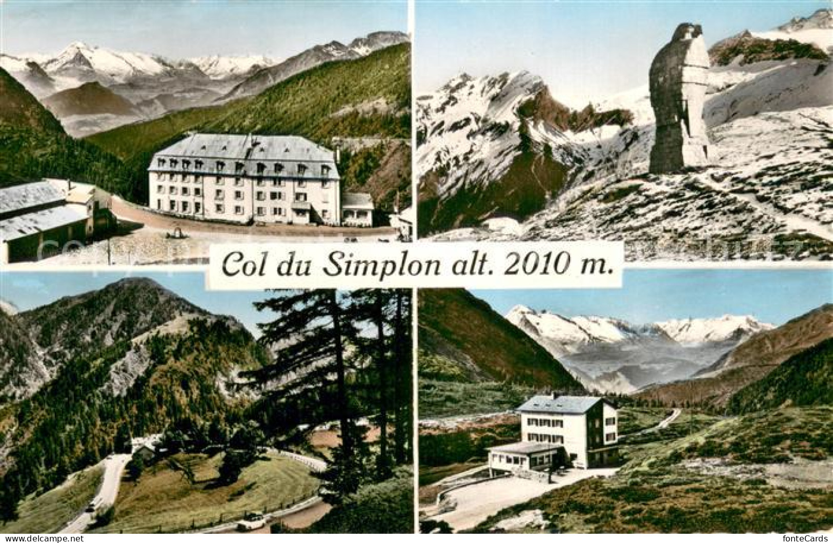13738121 Simplon Dorf Simplondorf VS Col Du Simplon Vue Partielle  - Autres & Non Classés