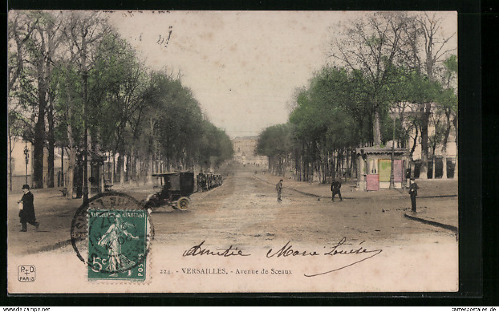 CPA Versailles, Avenue De Sceaux  - Versailles