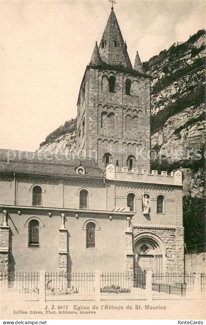 13738088 Saint Maurice VS Eglise De L Abbaye Klosterkirche Saint Maurice VS - Otros & Sin Clasificación