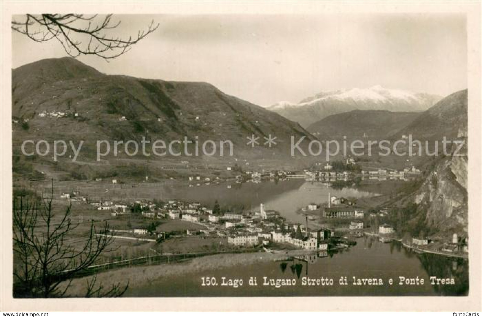 13738008 Ponte-Tresa TI Lago Di Lugano Stretto Di Lavena  - Sonstige & Ohne Zuordnung