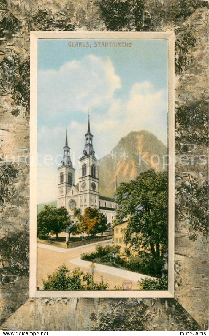 13737320 Glarus GL Stadtkirche Glarus GL - Other & Unclassified