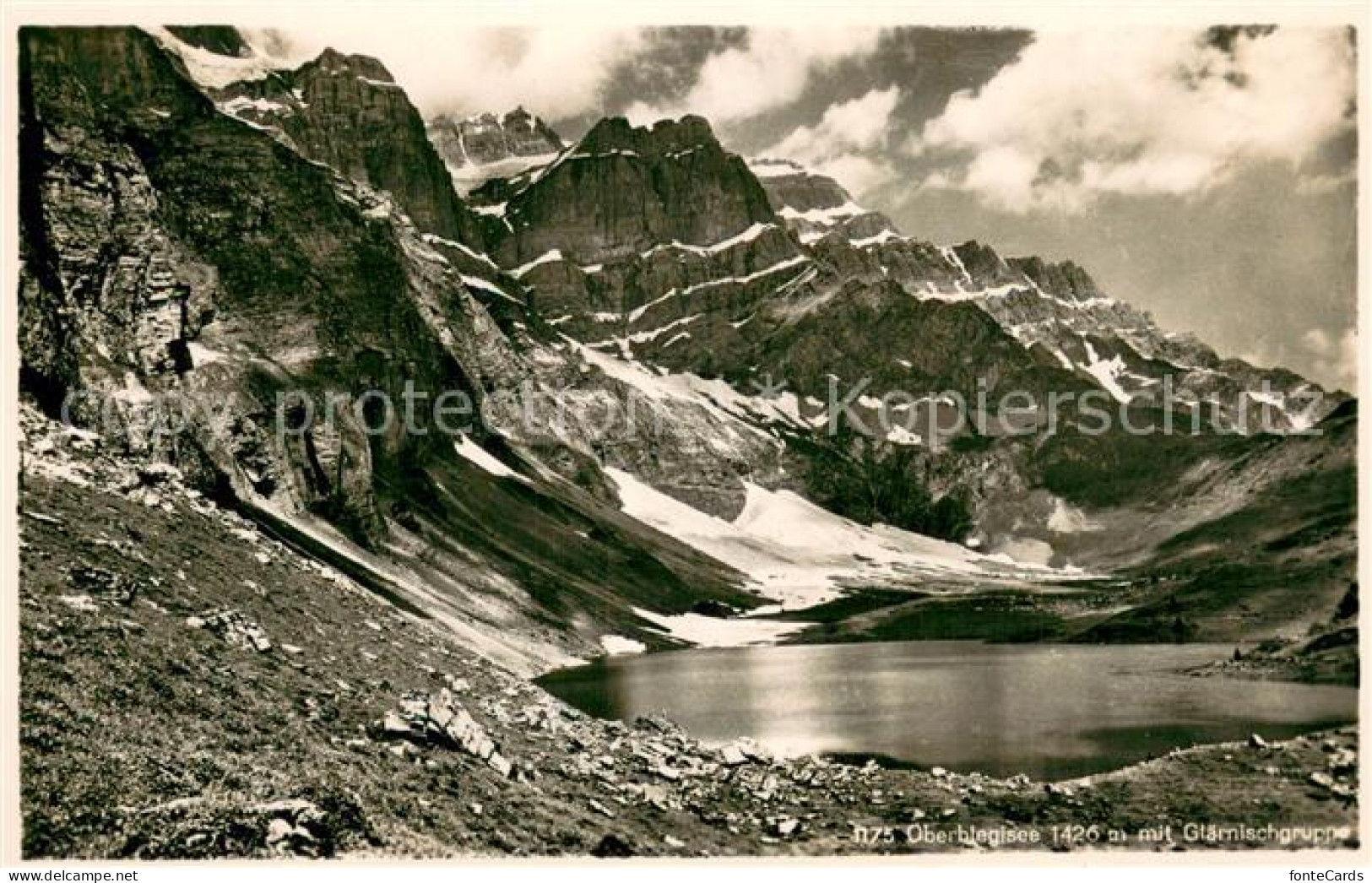 13737302 Braunwald GL Oberblegisee Mit Glaernischgruppe Braunwald GL - Sonstige & Ohne Zuordnung