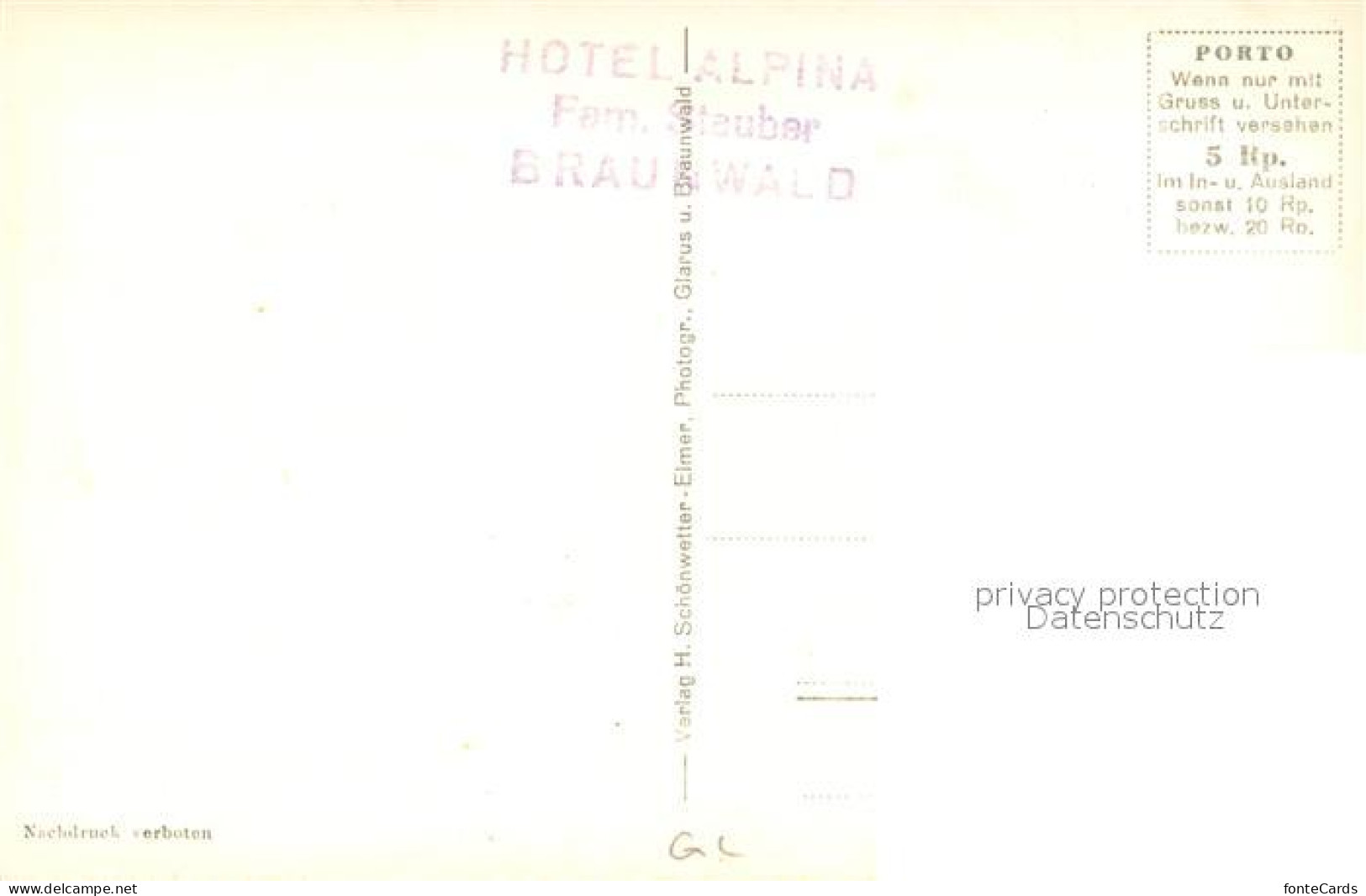 13737302 Braunwald GL Oberblegisee Mit Glaernischgruppe Braunwald GL - Other & Unclassified