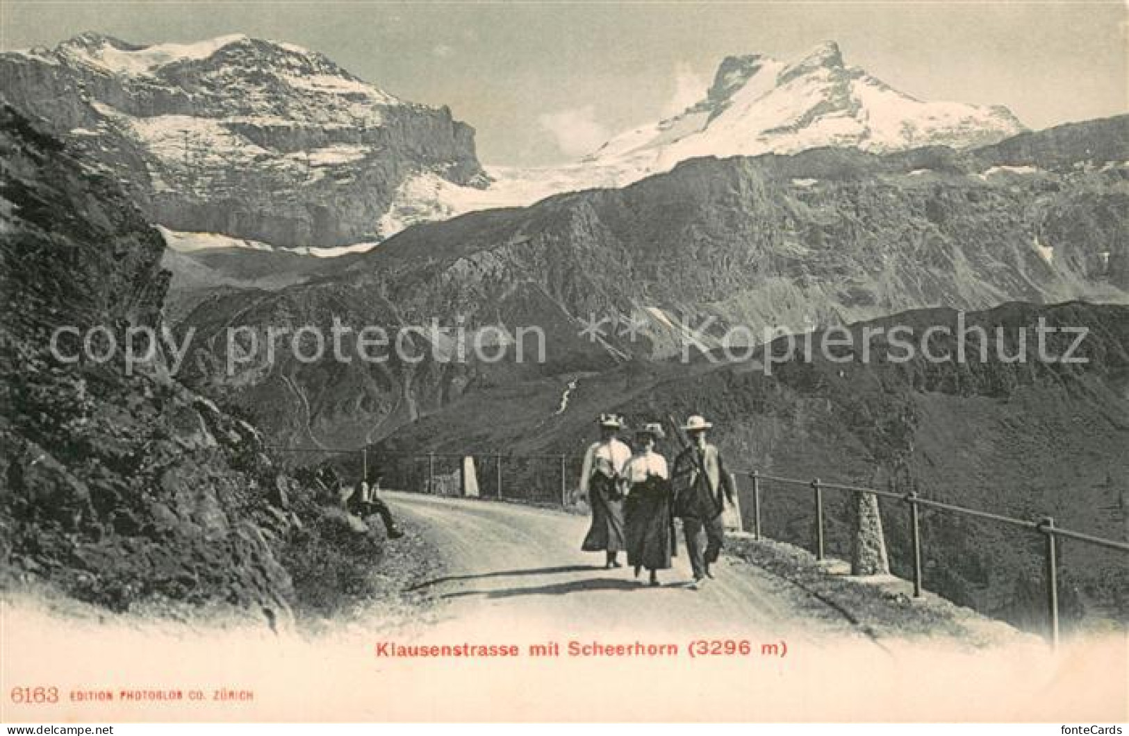 13737300 Klausenstrasse Mit Scheerhorn Klausenstrasse - Autres & Non Classés