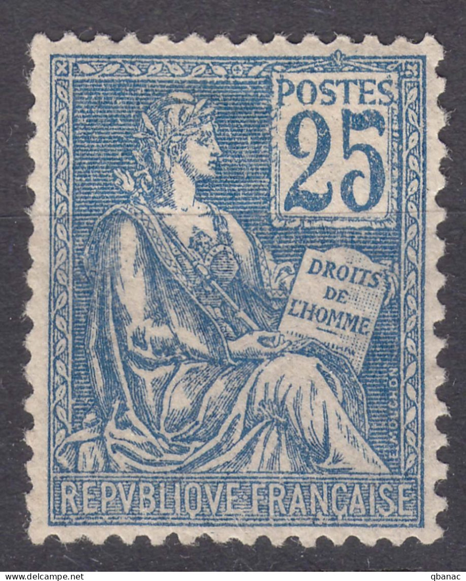 France 1900 Yvert#118 Mint Hinged (avec Charnieres) - 1900-02 Mouchon