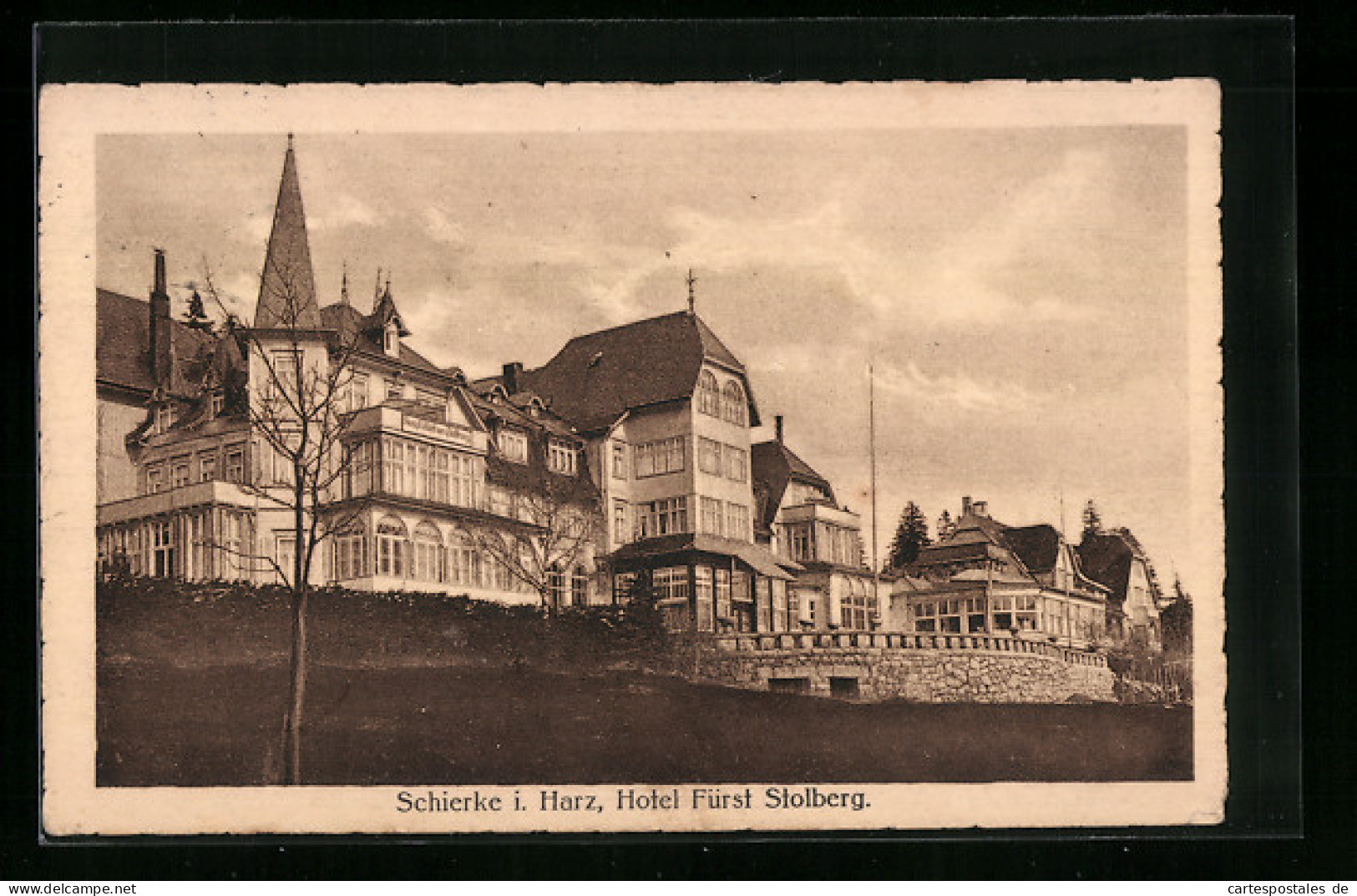 AK Schierke I. Harz, Hotel Fürst Stolberg  - Stolberg (Harz)