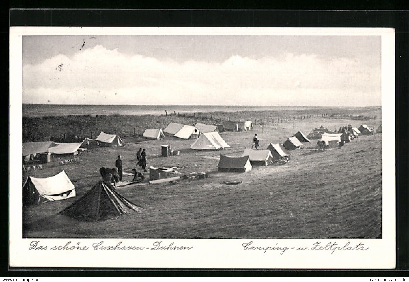 AK Cuxhaven-Duhnen, Camping- Und Zeltplatz  - Cuxhaven