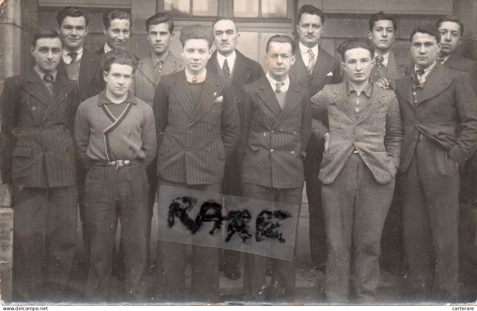 CARTE PHOTO,91,ESSONNE,SAINT CHERON,AMIS,CONSCRIT,RARE - Saint Cheron