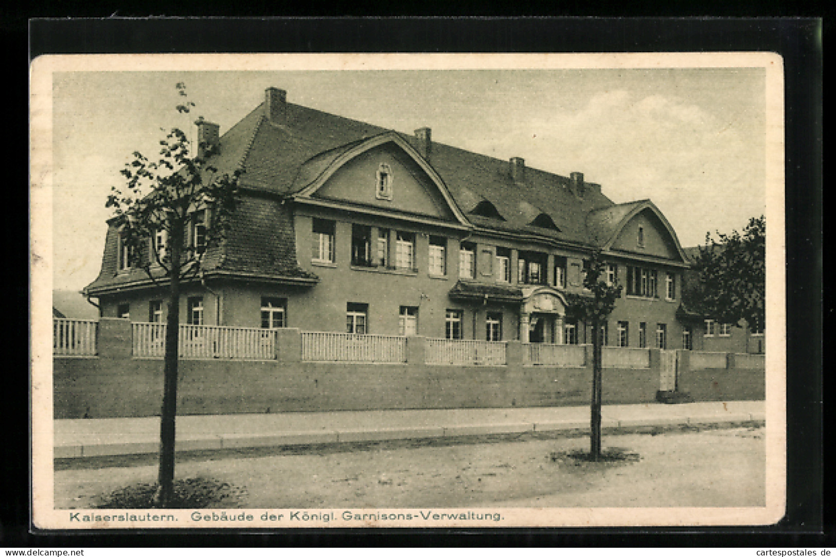 AK Kaiserslautern, Gebäude Der Königl. Garnisonsverwaltung  - Kaiserslautern