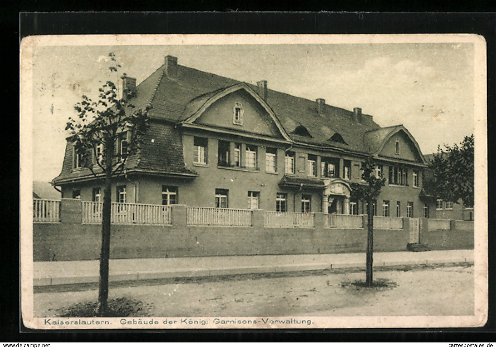 AK Kaiserslautern, Gebäude Der Königl. Garnisonsverwaltung  - Kaiserslautern