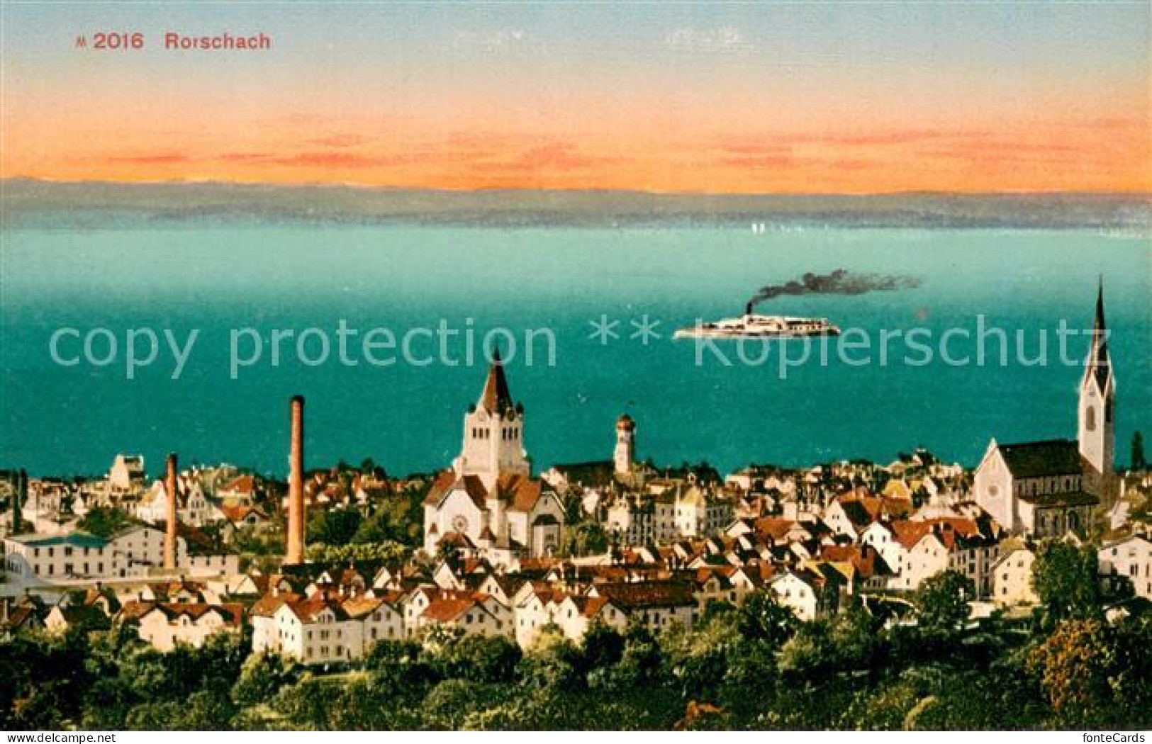 13735978 Rorschach Bodensee SG Panorama  - Other & Unclassified