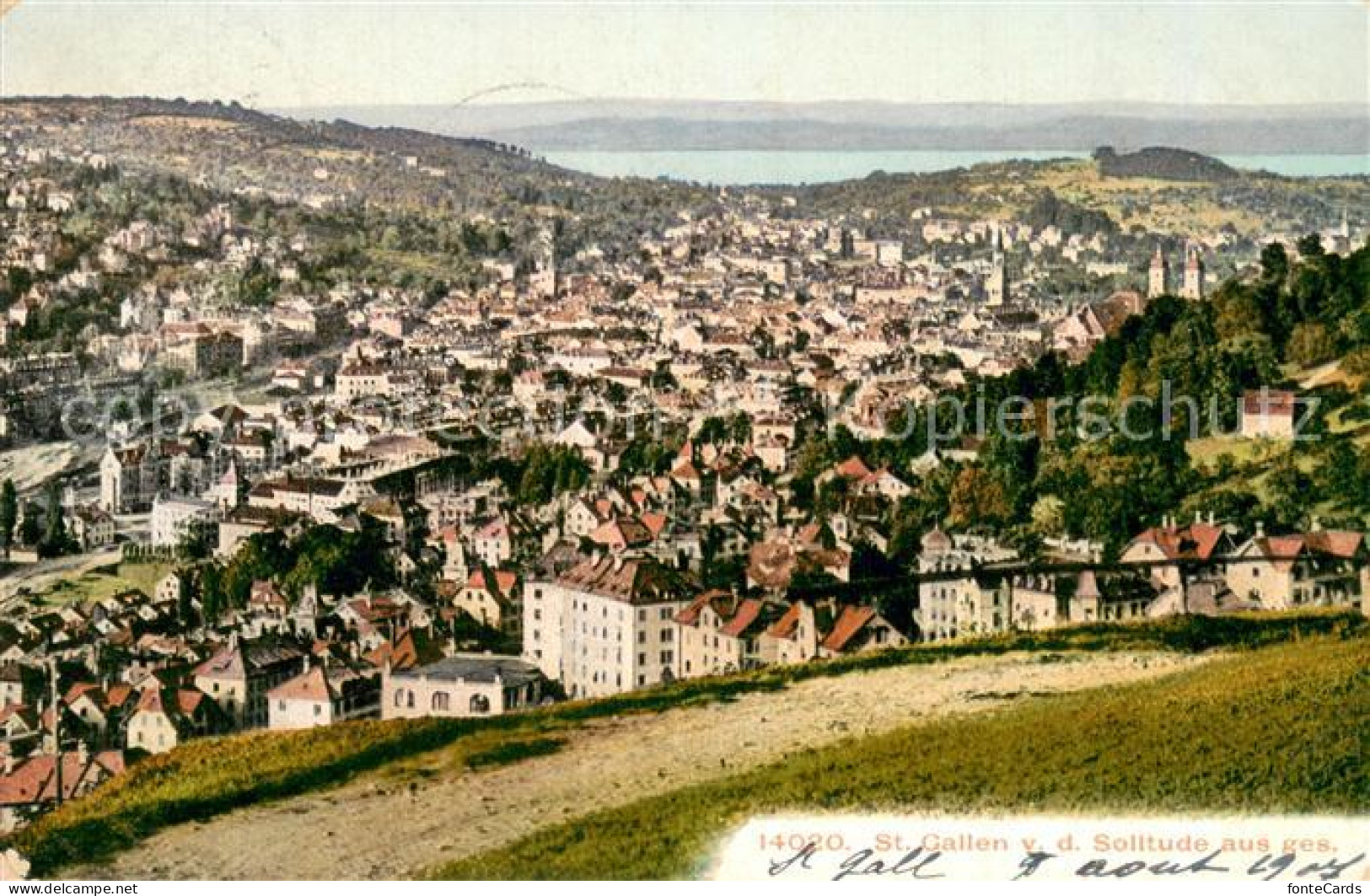 13735952 St Gallen SG Blick Von Der Solitude St Gallen SG - Other & Unclassified