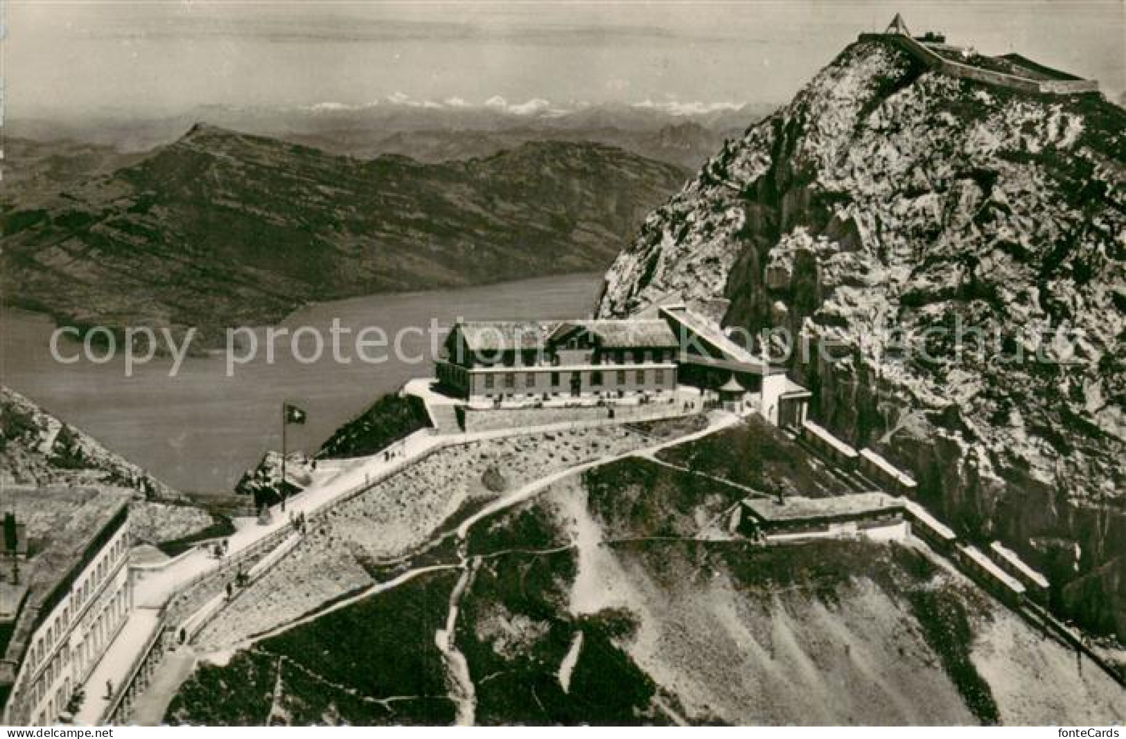 13735692 Pilatus Kulm OW Mit Blick Auf Rigi Und Vierwaldstaettersee  - Other & Unclassified