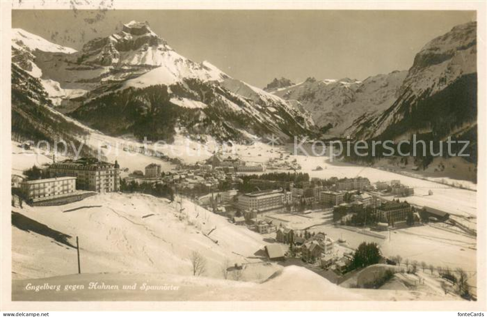 13735680 Engelberg  OW Mit Hahnen Und Spannoerter  - Other & Unclassified