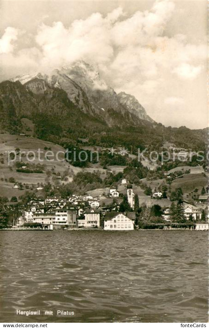 13735671 Hergiswil Vierwaldstaettersee Seeblick  - Autres & Non Classés