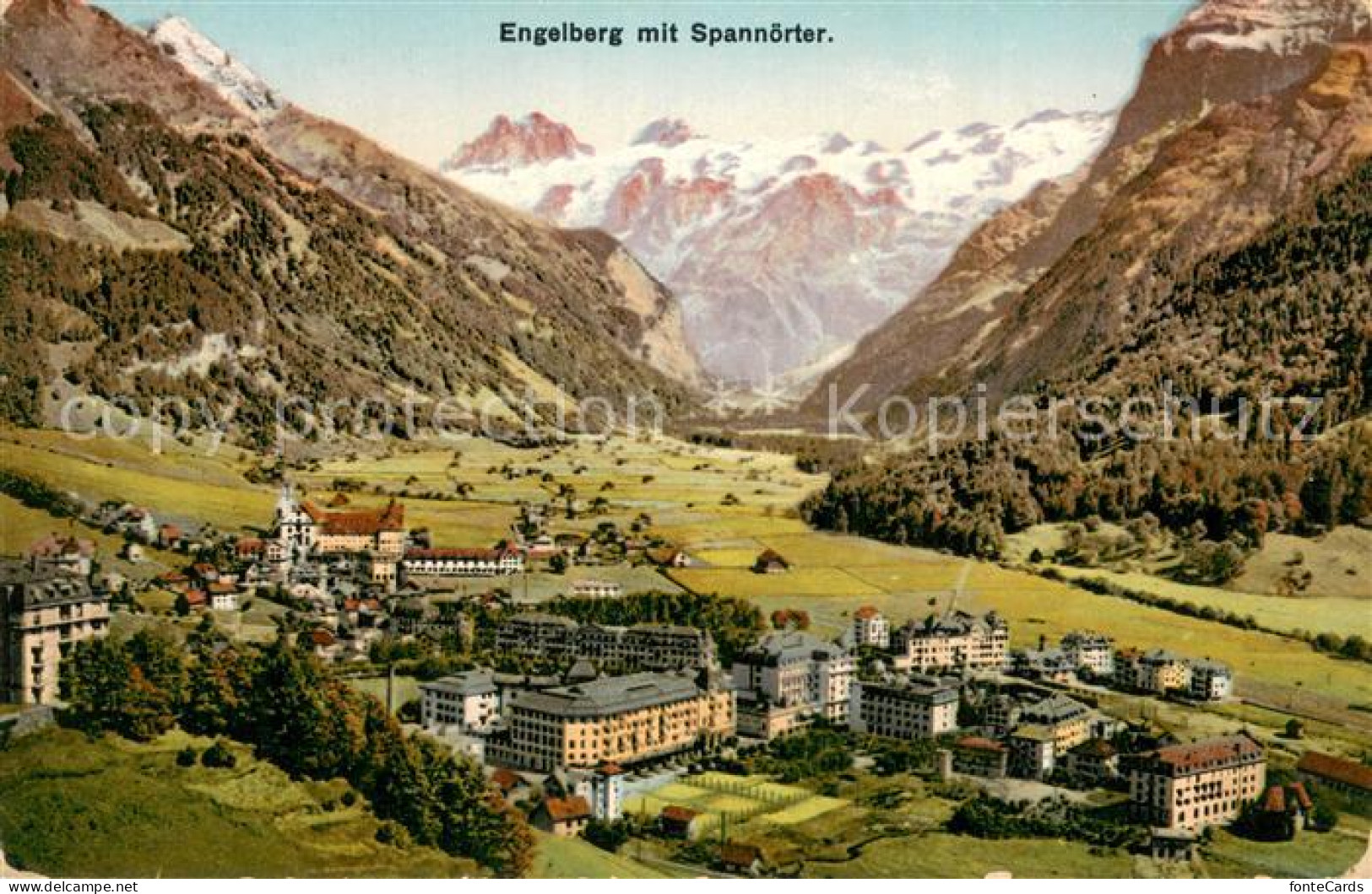 13735653 Engelberg  OW Panorama Mit Spannoerter  - Other & Unclassified