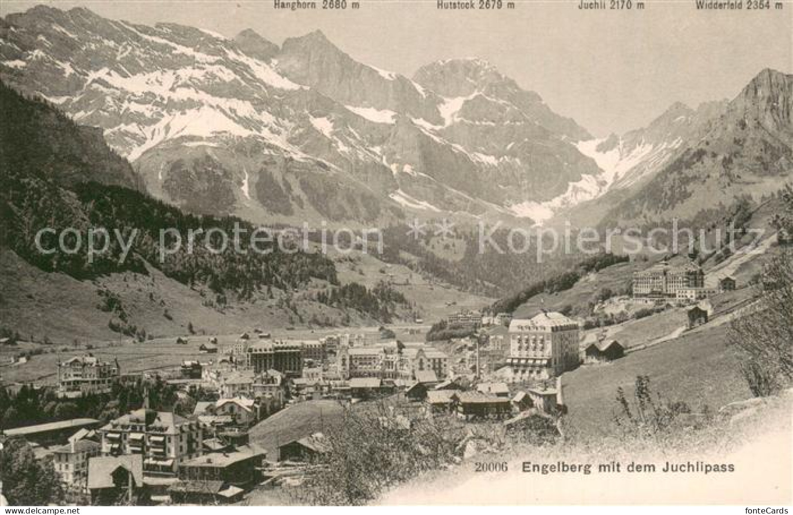 13735563 Engelberg  OW Mit Dem Juchlipass  - Other & Unclassified