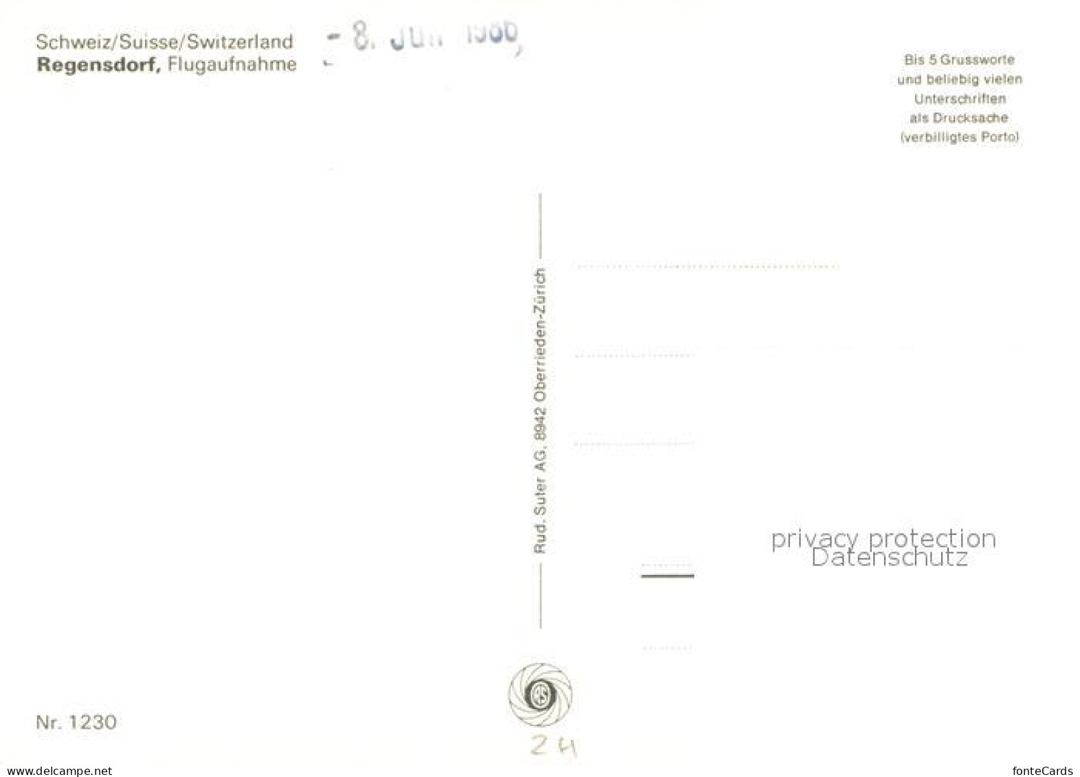 13735383 Regensdorf Fliegeraufnahme Regensdorf - Other & Unclassified