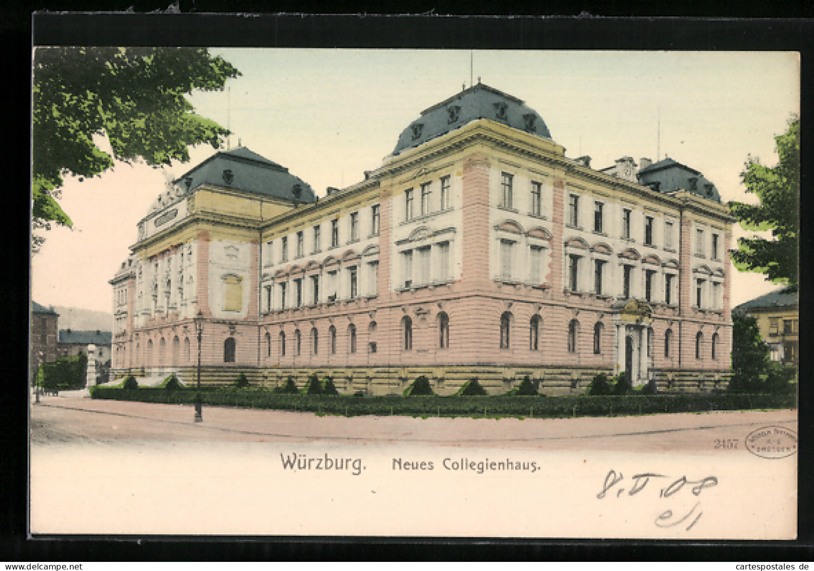 AK Würzburg, Neues Collegienhaus  - Wuerzburg