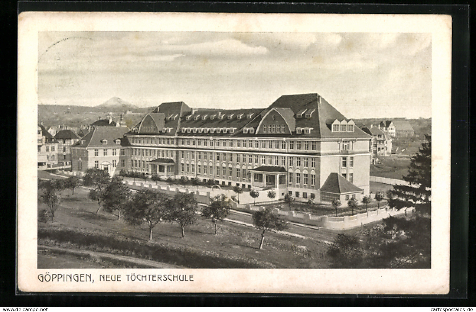 AK Göppingen, Blick Nach Der Neue Mädchenschule  - Goeppingen