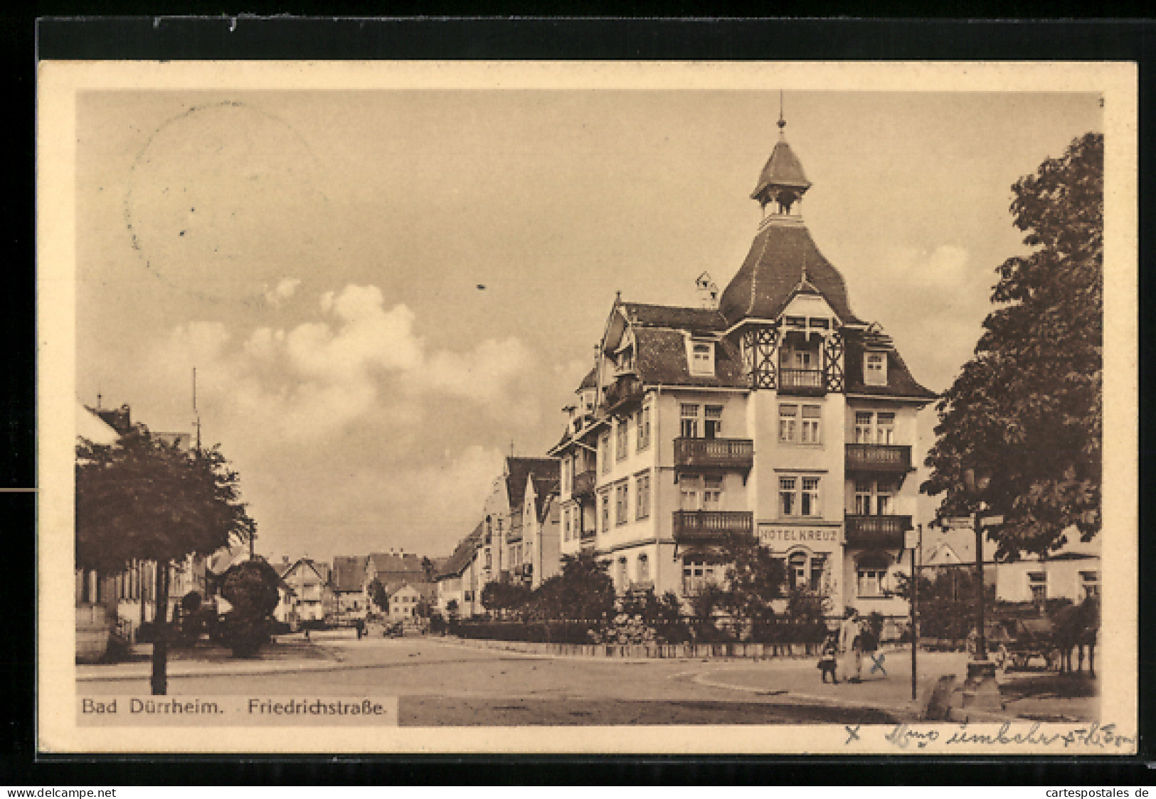 AK Bad Dürrheim, An Der Friedrichstrasse  - Bad Duerrheim