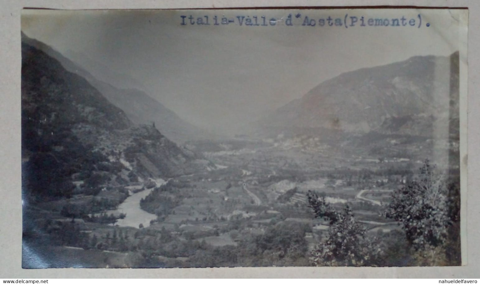 Photographie - Vallée D'Acosta, Piémont. - Lugares