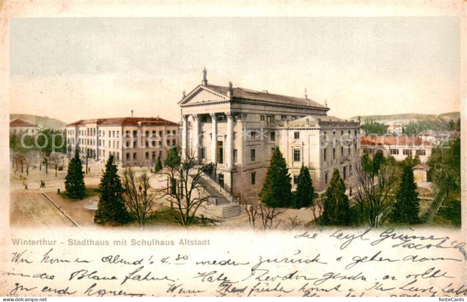 13734878 Winterthur  ZH Stadthaus Mit Schulhaus Altstadt  - Other & Unclassified