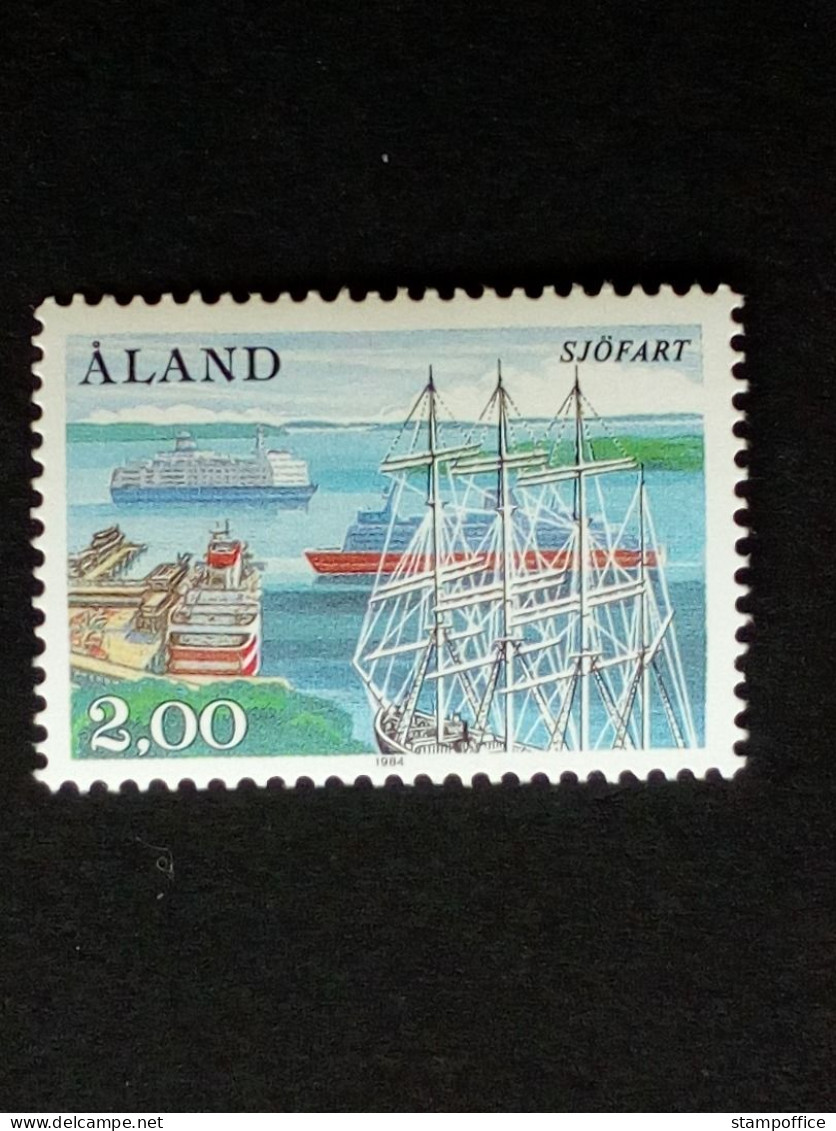 ALAND MI-NR. 7 POSTFRISCH(MINT) SCHIFFE 1984 REEDEREIVEREINIGUNG - Ålandinseln