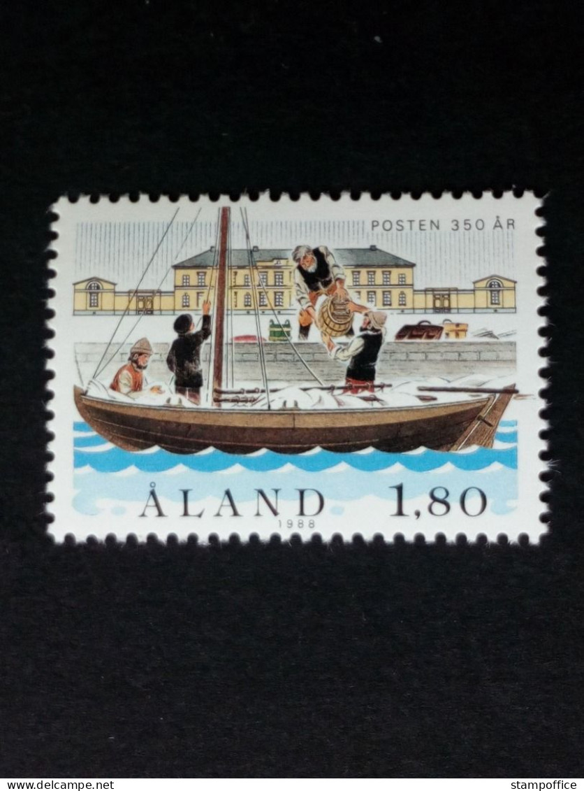 ALAND MI-NR. 26 POSTFRISCH(MINT) POSTDIENST 1988 SCHIFF - Ålandinseln