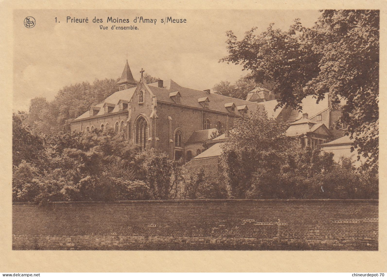 AMAY  SUR MEUSE  PRIEURE DES MOINES VUE D ENSEMBLE - Amay