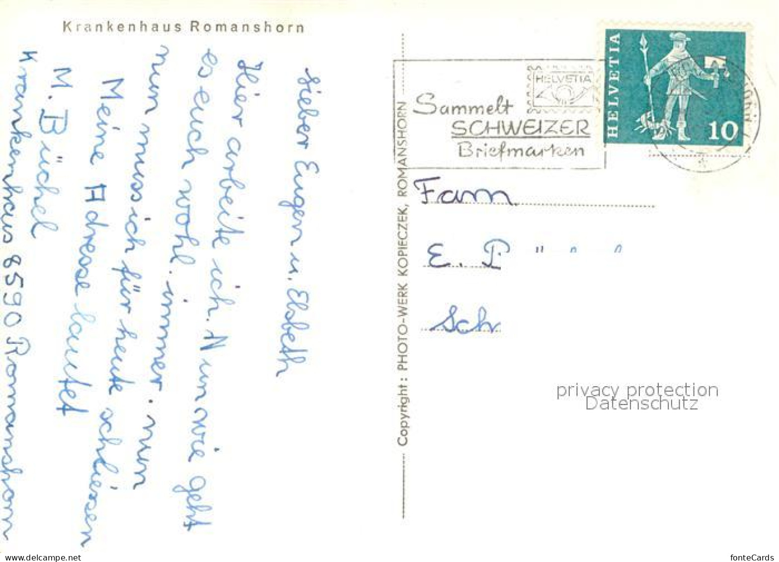 13734380 Romanshorn Bodensee Krankenhaus Romanshorn Bodensee - Altri & Non Classificati