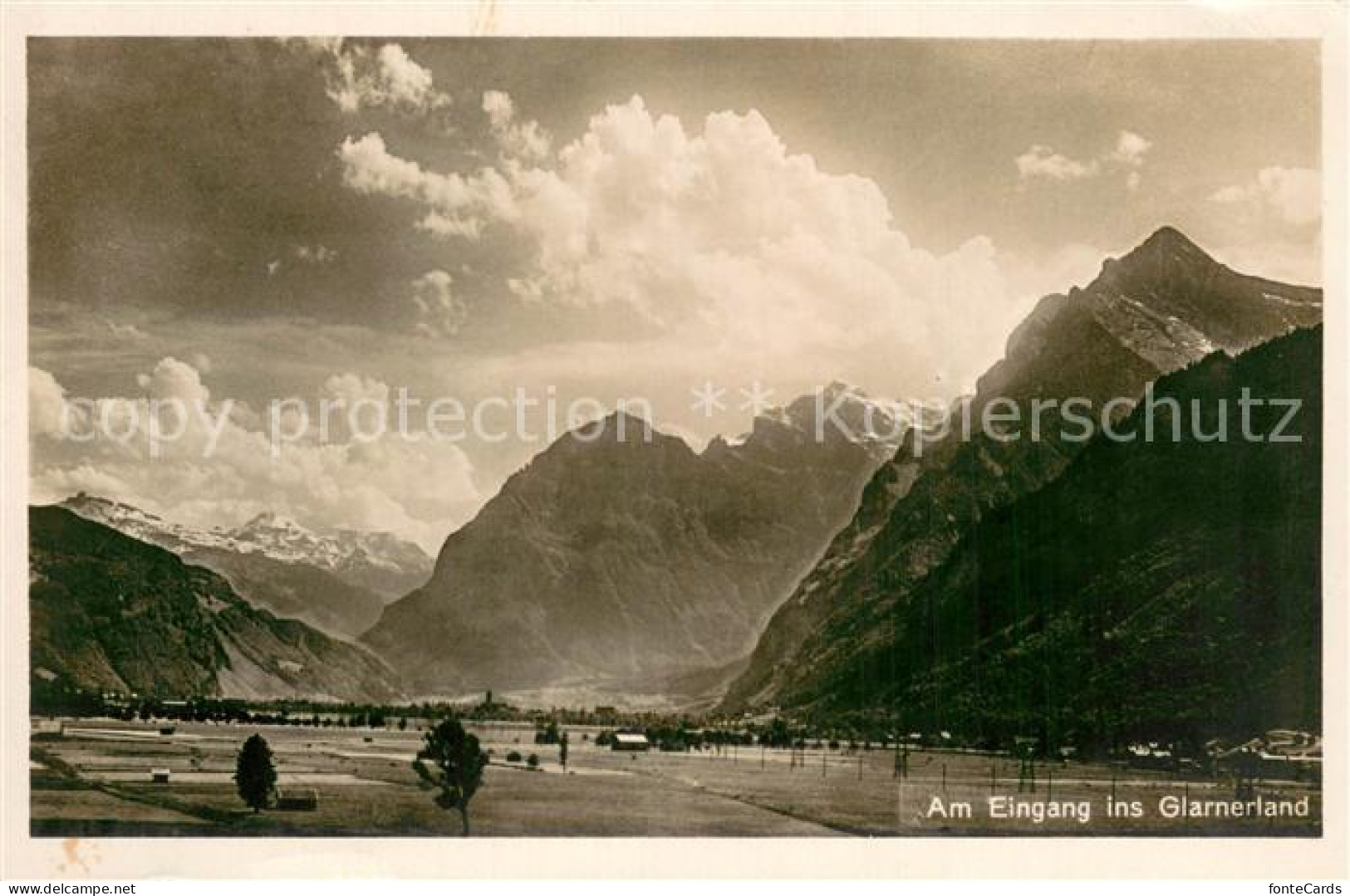 13734331 Glarner Toedi Am Eingang Ins Glarnerland Glarner Toedi - Autres & Non Classés