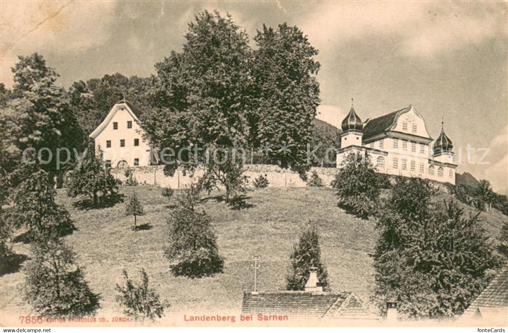 13734322 Landenberg Sarnen OW Kirche  - Other & Unclassified