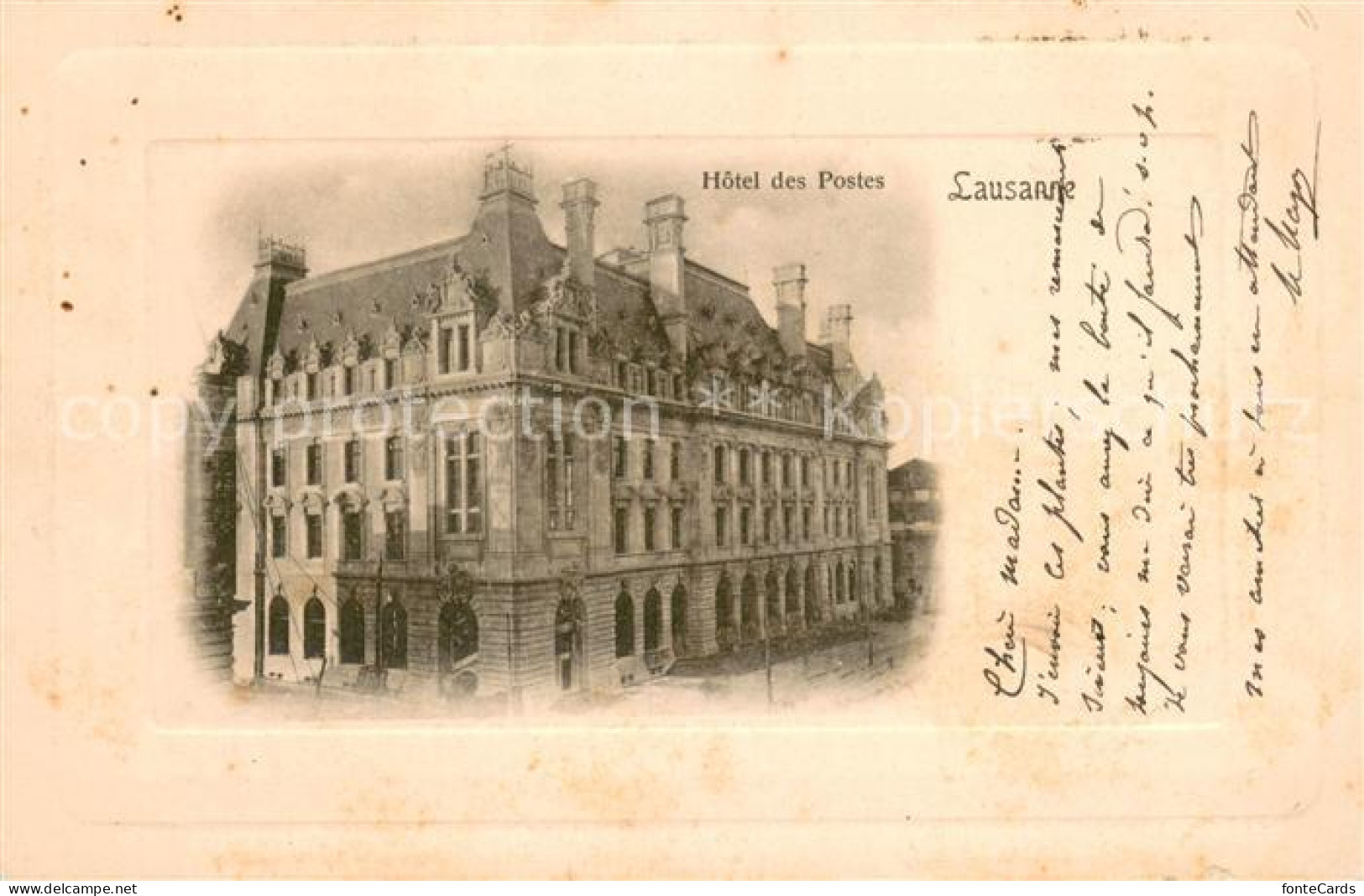 13733961 Lausanne VD Hotel Des Postes Lausanne VD - Altri & Non Classificati